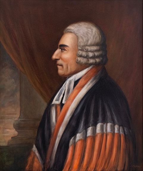 Official portrait of William Cushing