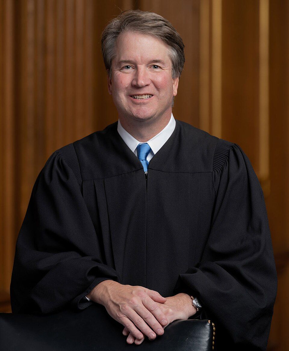 Official portrait of Brett Michael Kavanaugh