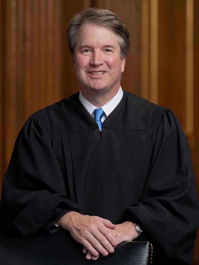 Official portrait of Brett Michael Kavanaugh