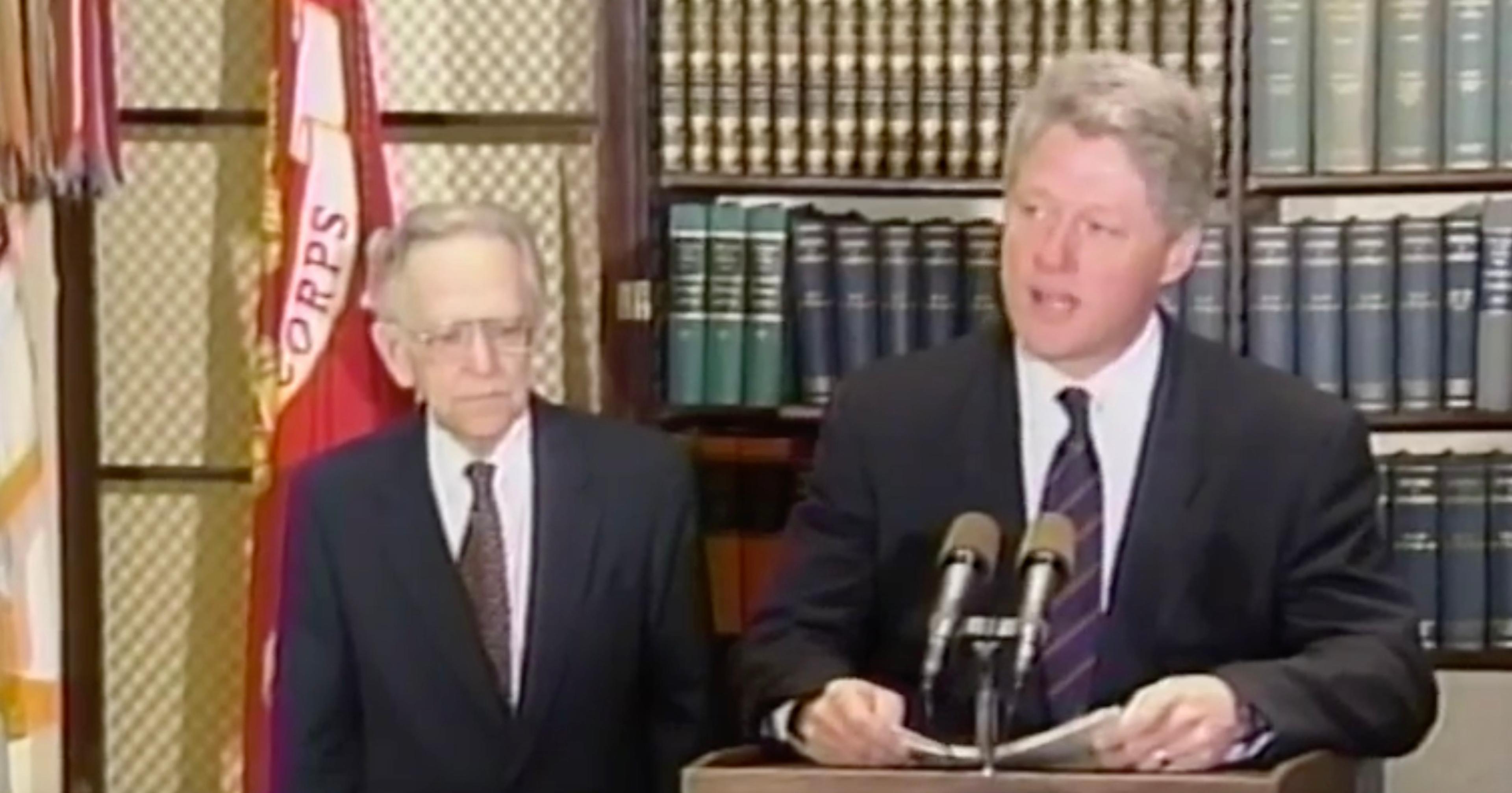 At Thursday’s White House announcement, echoes of a ceremony 28 years prior