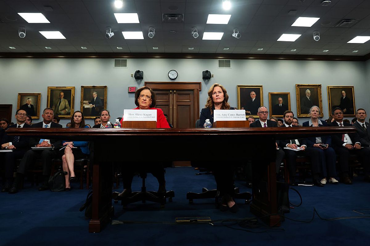Justices Kagan and Barrett testify before Congress