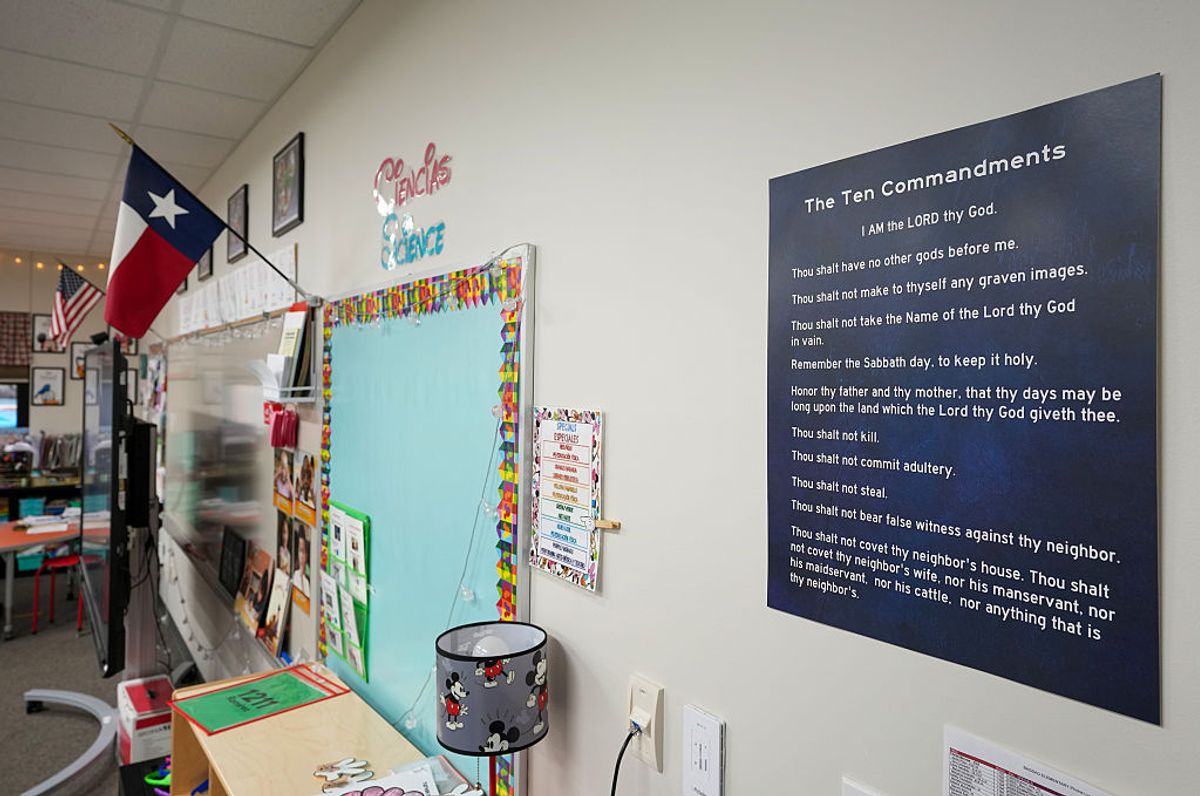 Texas families ask Supreme Court to take up challenge to Ten Commandments in schools