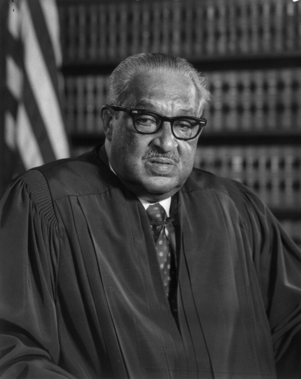 Official portrait of Thurgood Marshall