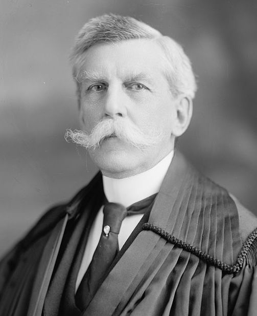 Official portrait of Oliver Wendell Jr Holmes