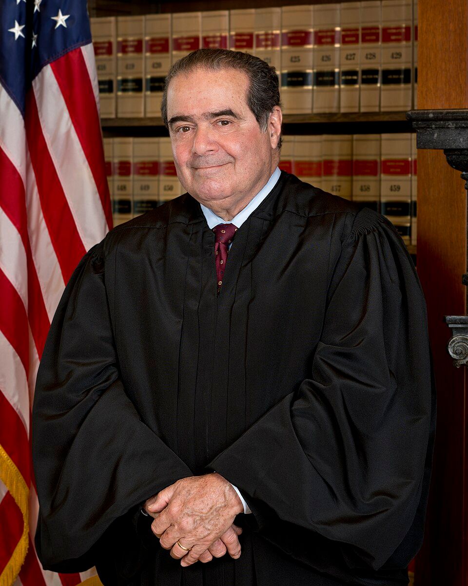 Official portrait of Antonin Scalia