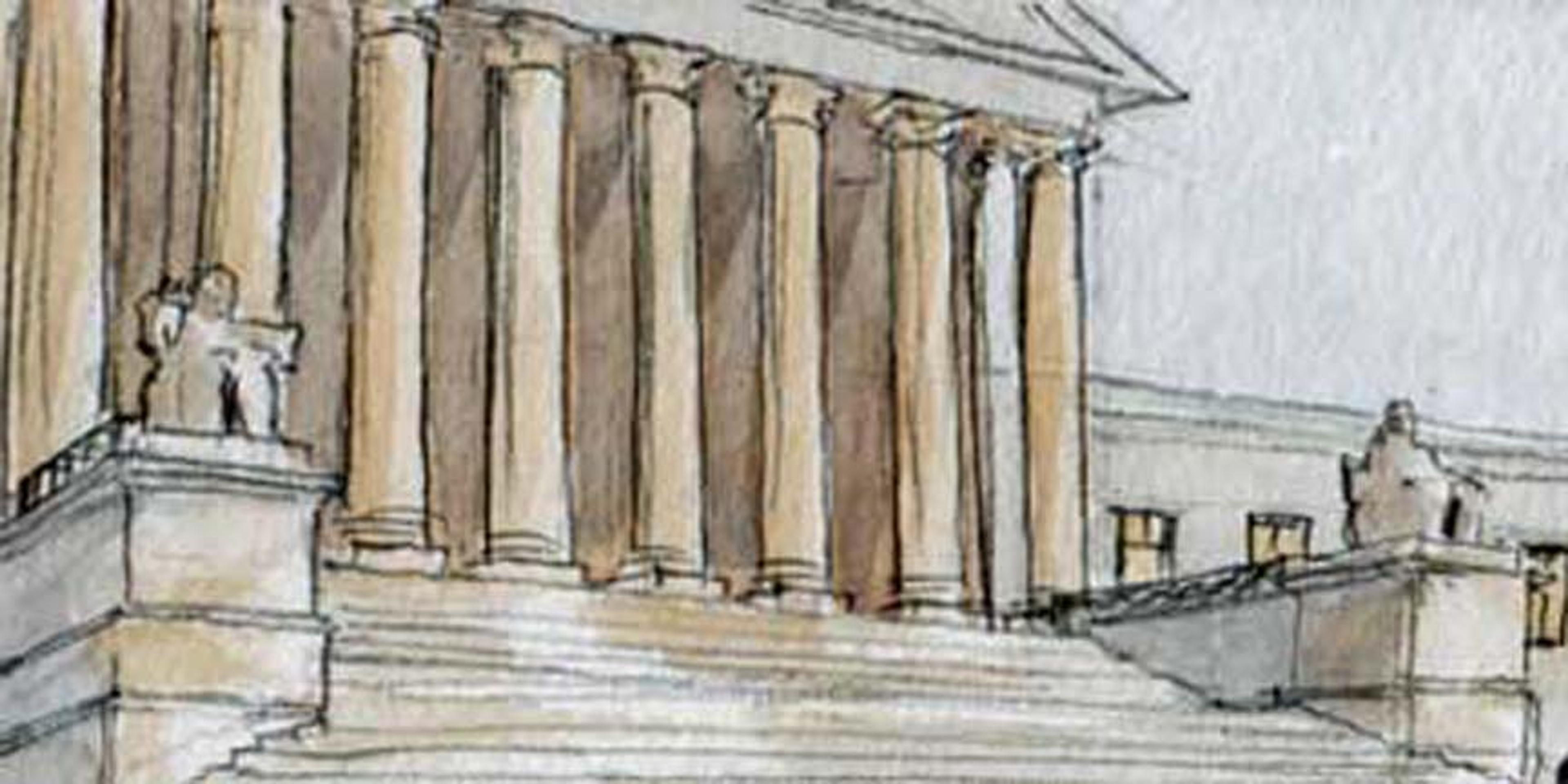 SCOTUS Banner Sketch