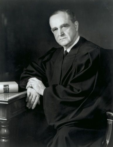 Official portrait of Sherman Minton