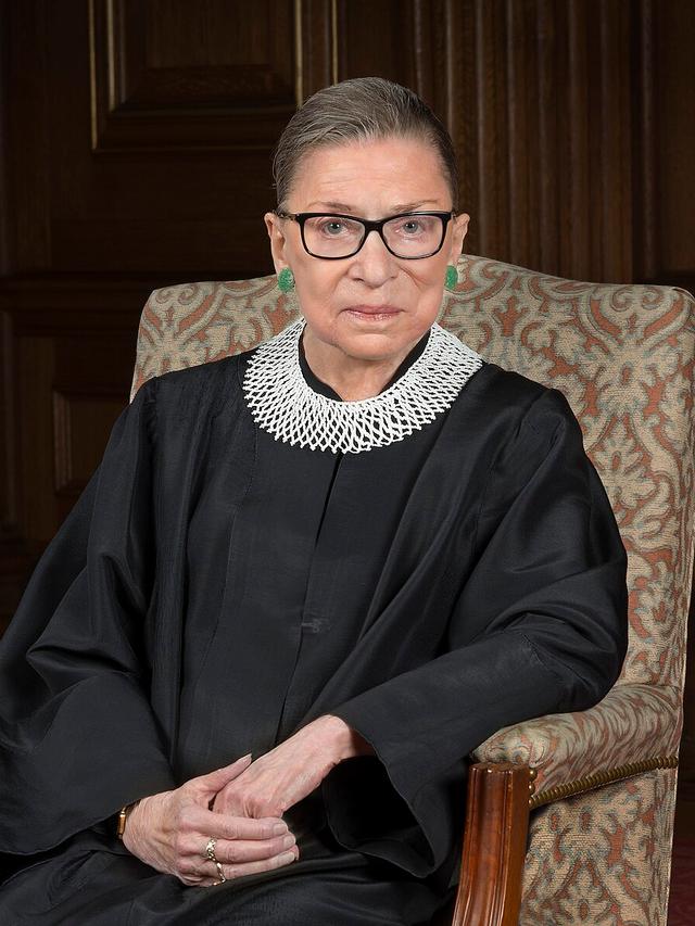 Official portrait of Ruth Bader Ginsburg