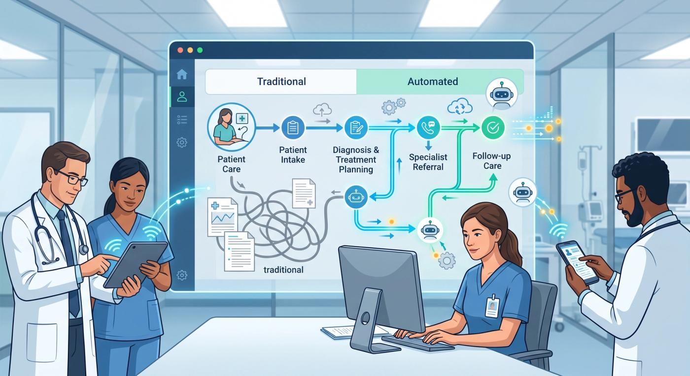 Care Coordination Starts With Workflow: Why Healthcare Needs Automation