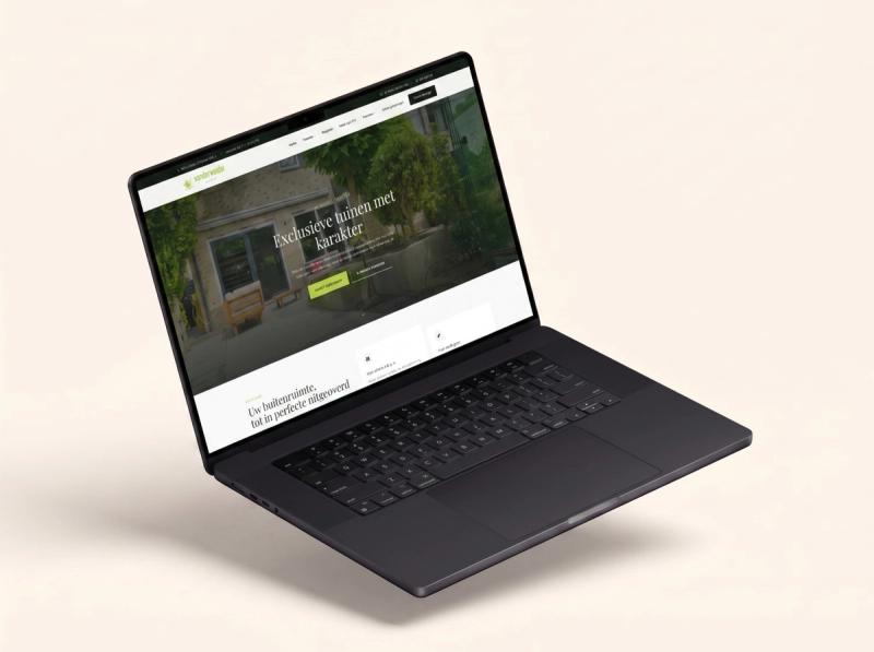 Website Van der Weide Tuinen