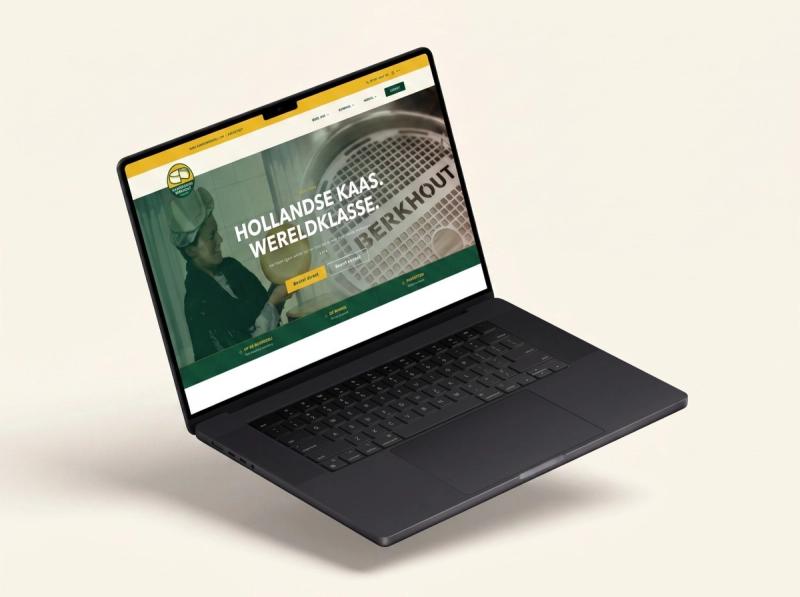 Website Kaasboerderij Berkhout
