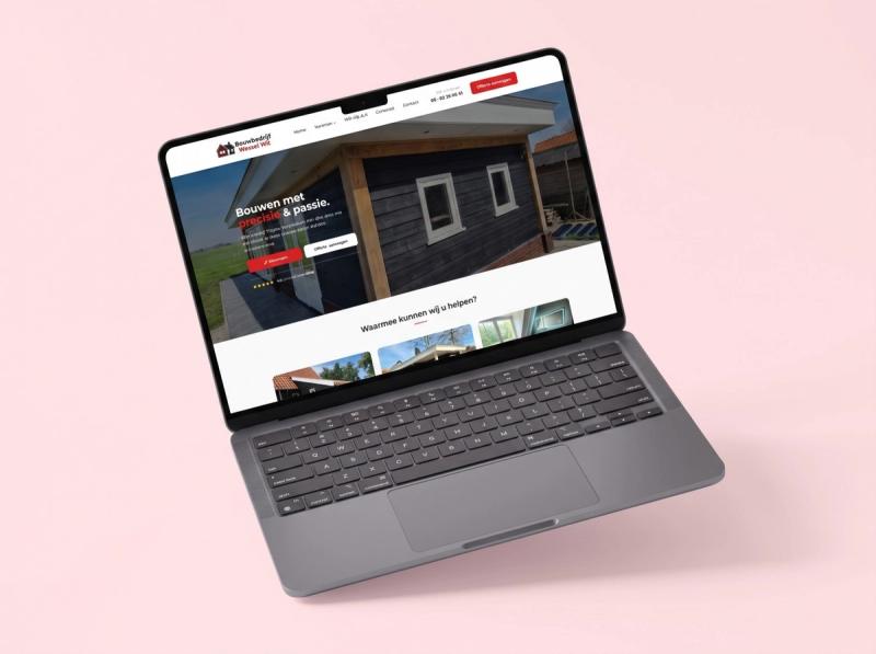 Website Bouwbedrijf Wessel Wit