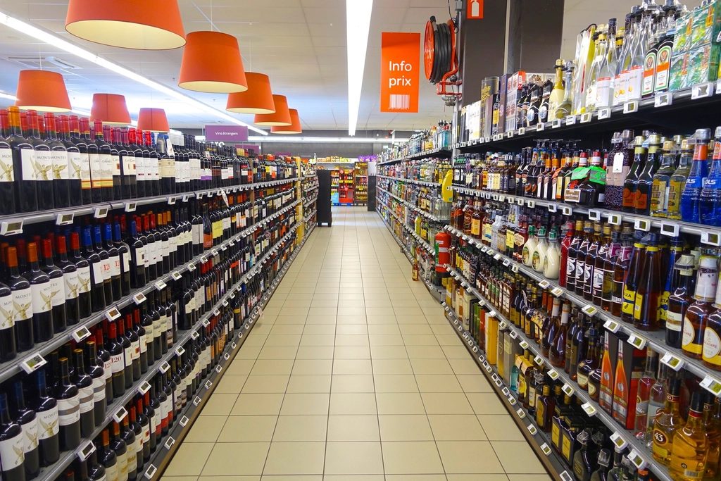 Lorong supermarket