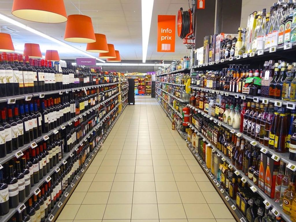 Lorong supermarket