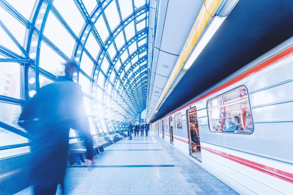 Stasiun kereta modern