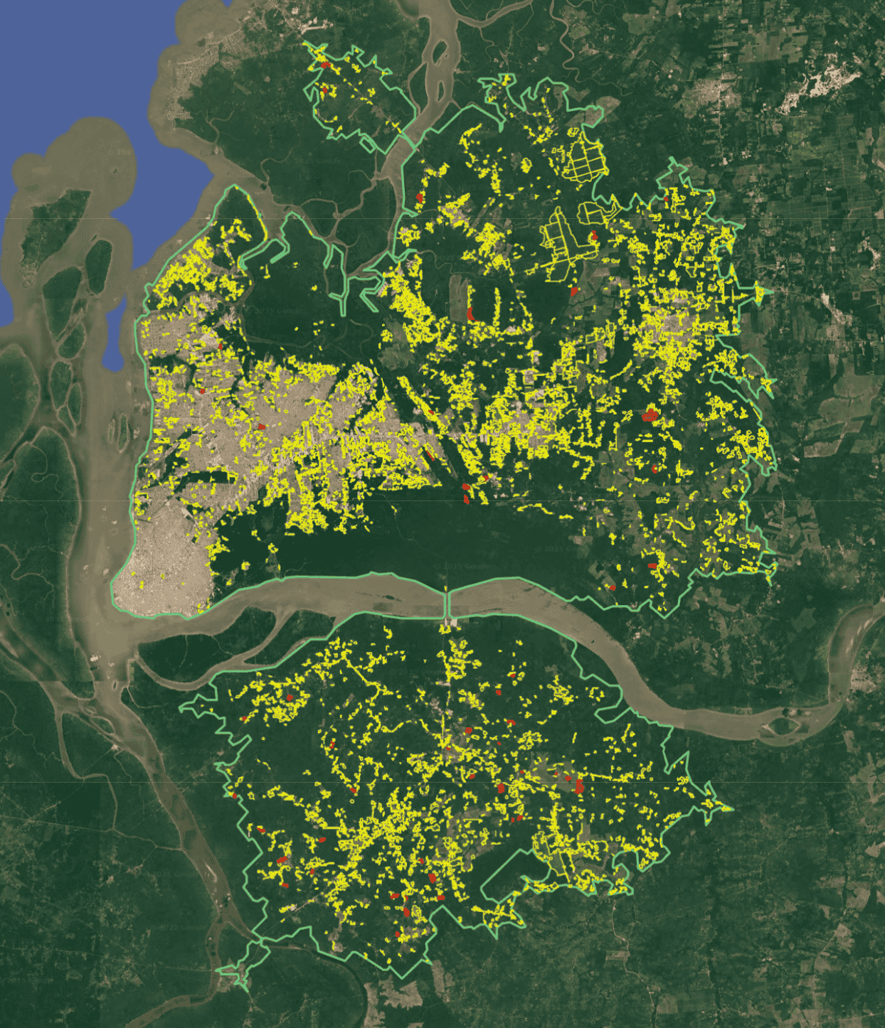 Satellite Image Overlay