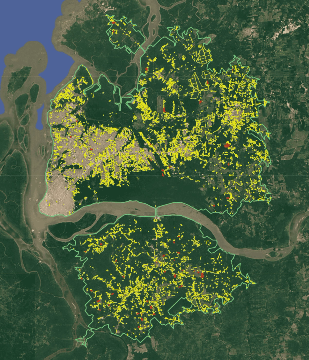 Satellite Image Overlay