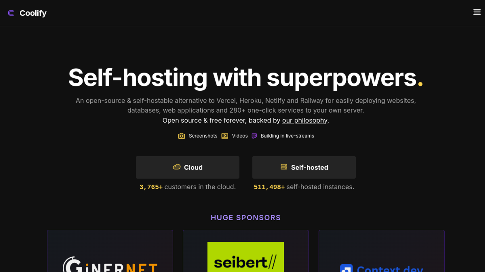 image of Coolify