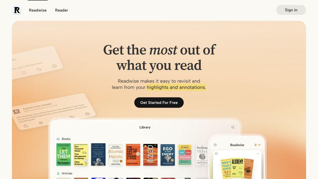 image for Readwise image for Readwise