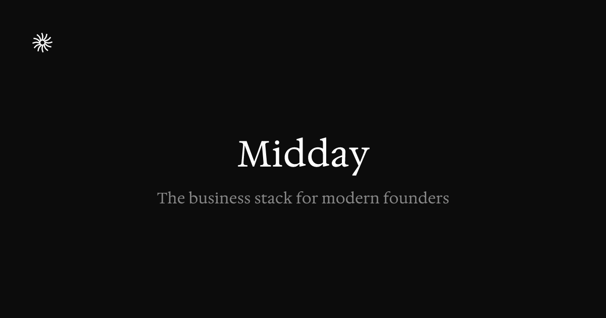 IndieNew editorial cover for Midday IndieNew editorial cover for Midday
