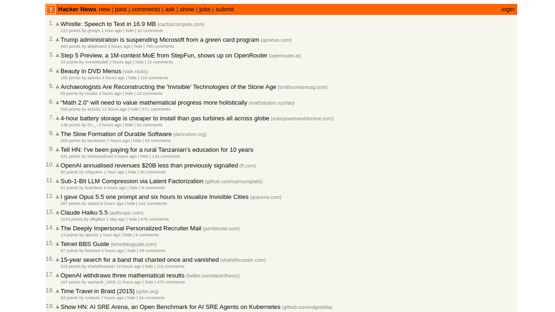 image of Hacker News