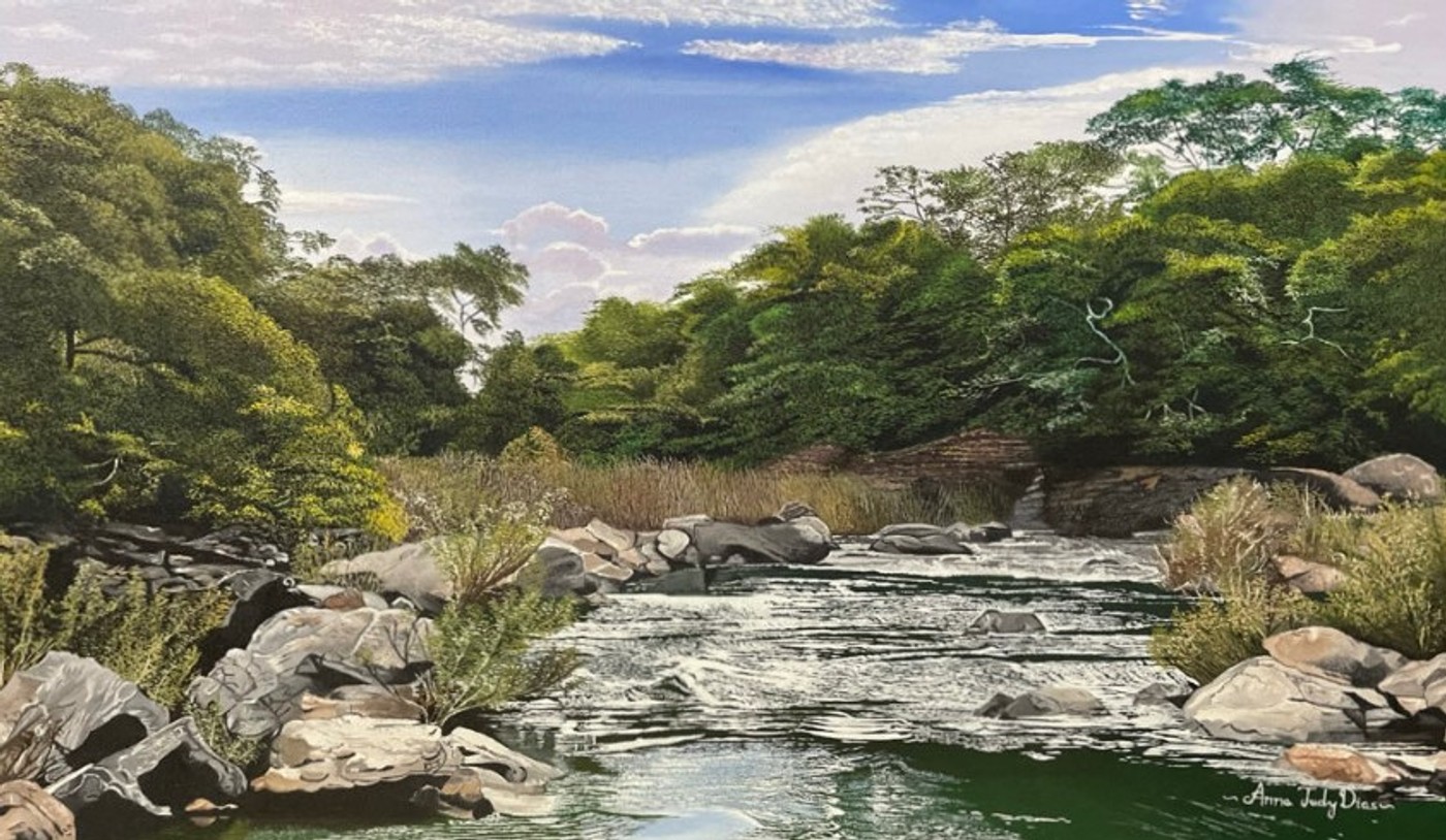 Painting by an MJS TV member