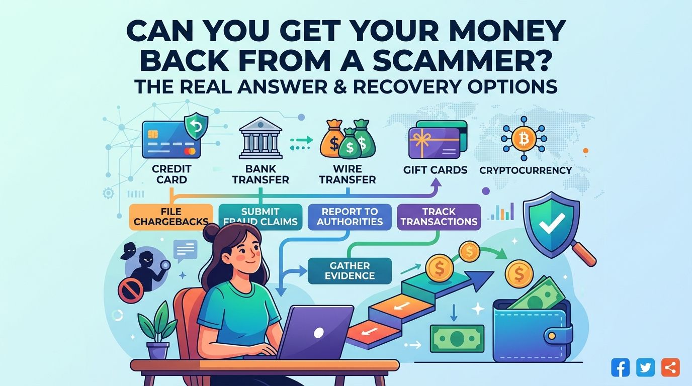 Can You Get Your Money Back From a Scammer? Here's the Real Answer