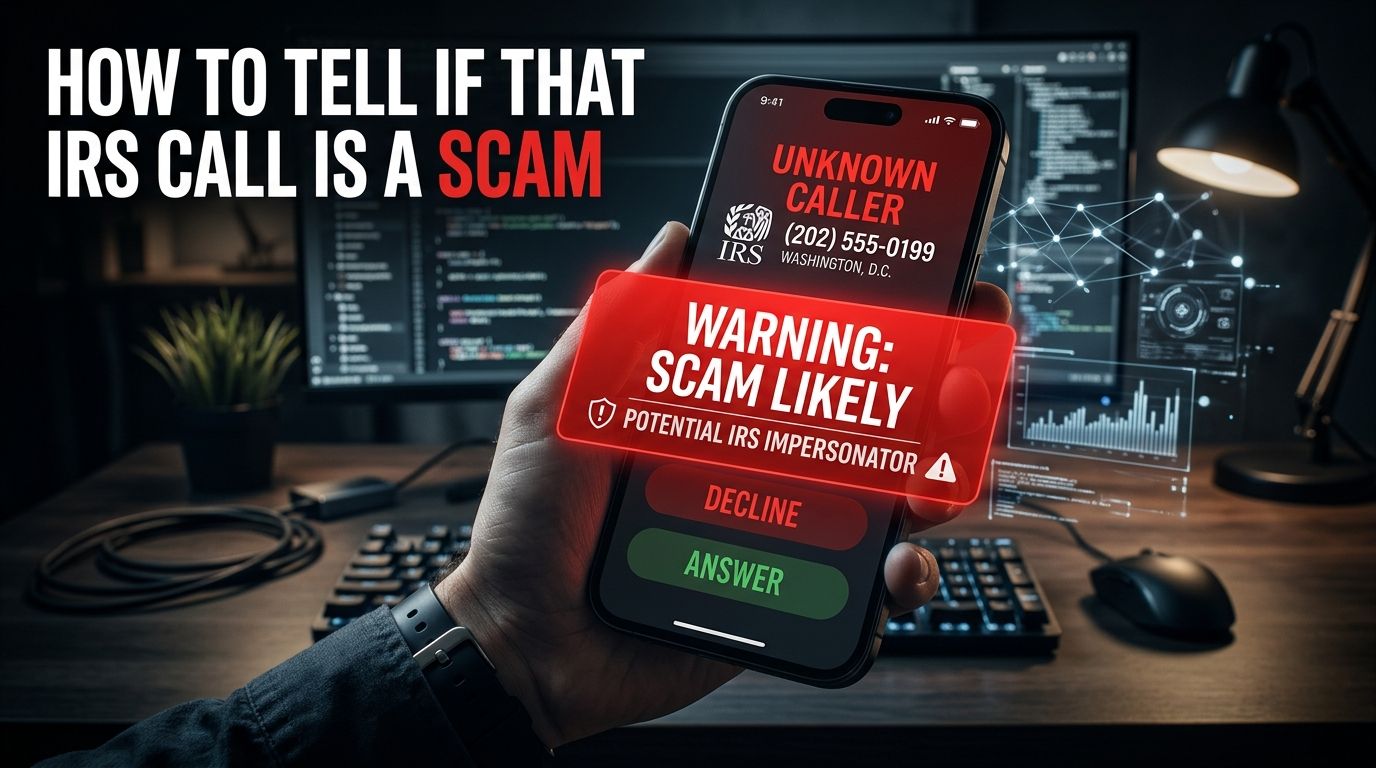 How to Tell If That IRS Call Is a Scam (And What to Do Next)