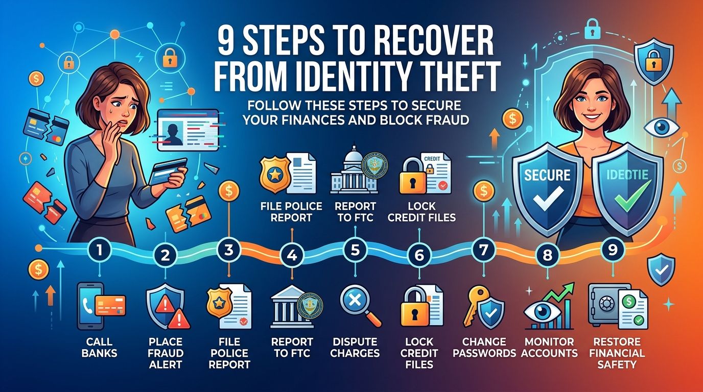 9 Steps to Recover From Identity Theft, in Order