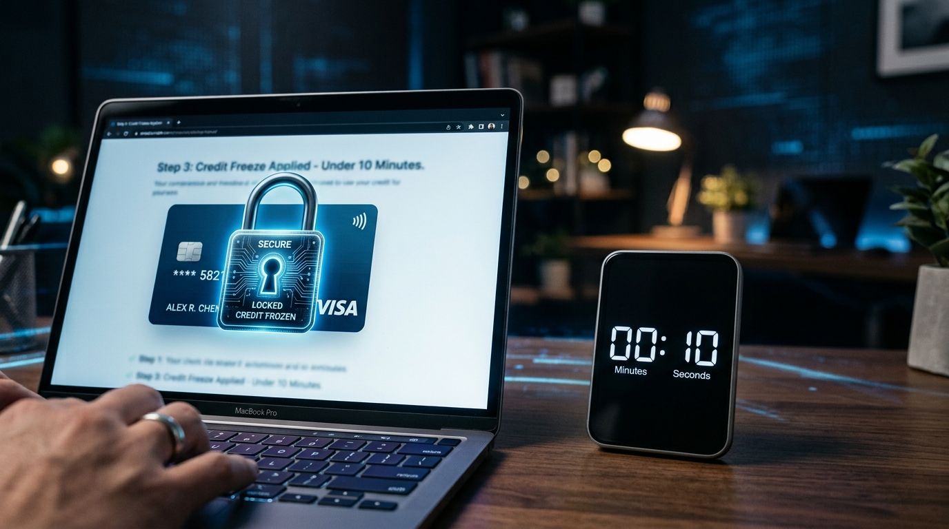 How to Freeze Your Credit in Under 10 Minutes (Step-by-Step)