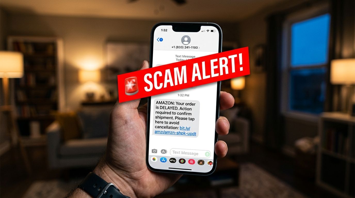 Got a Fake Amazon Text? Here's How to Tell in 30 Seconds