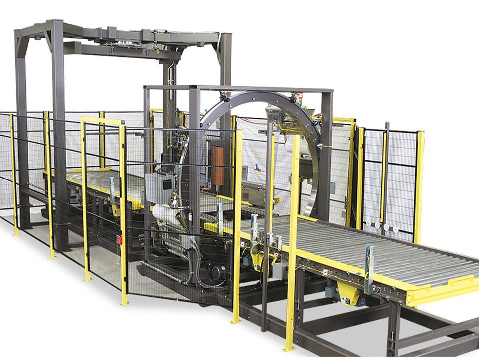 Orbital Ring Stretch Wrapper - RING MASTER — packaging equipment supplied by Bangalore Packaging Automation, Bengaluru