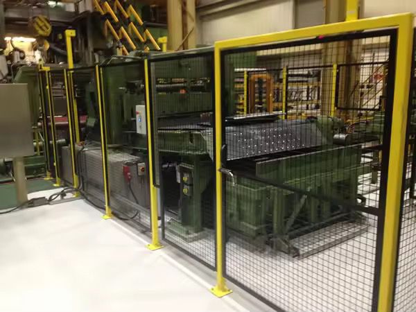 Industrial Standard Safety Guards for Machines — packaging equipment supplied by Bangalore Packaging Automation, Bengaluru
