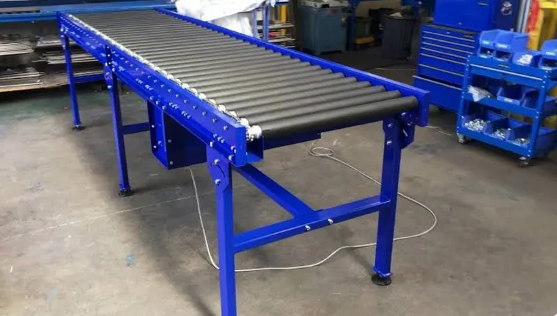 Powered Roller Conveyors — packaging equipment supplied by Bangalore Packaging Automation, Bengaluru