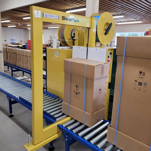 SIDE SEAL AUTOMATIC STRAPPING MACHINE — view 2