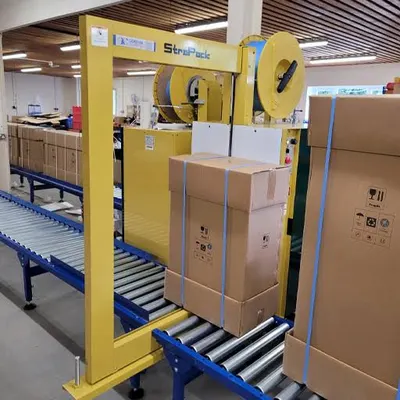 SIDE SEAL AUTOMATIC STRAPPING MACHINE — view 2
