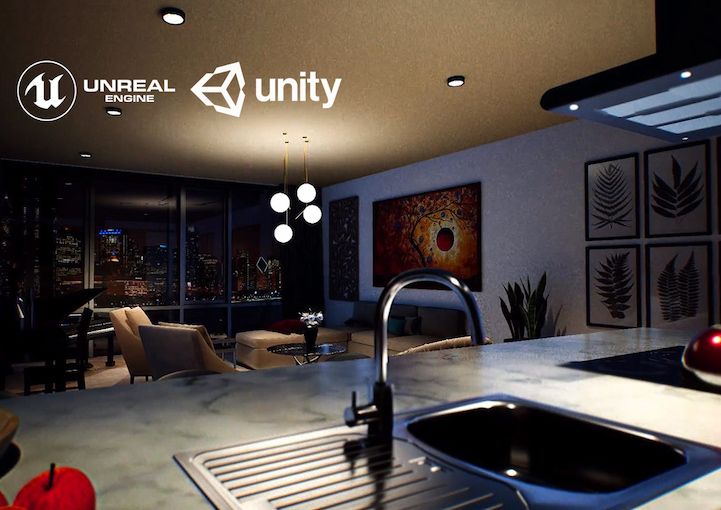 3 tips when using game engines for photorealistic AEC and virtual home projects
