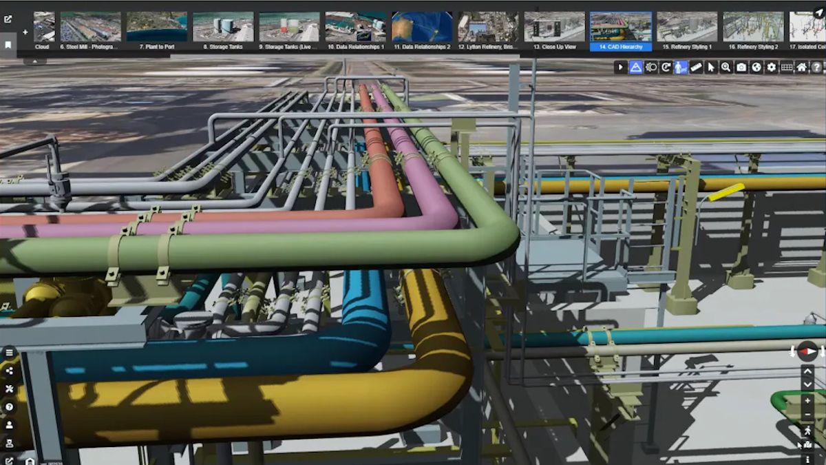 Digital twin technology transforming utility asset management with real-time BIM model streaming on PureWeb’s platform.