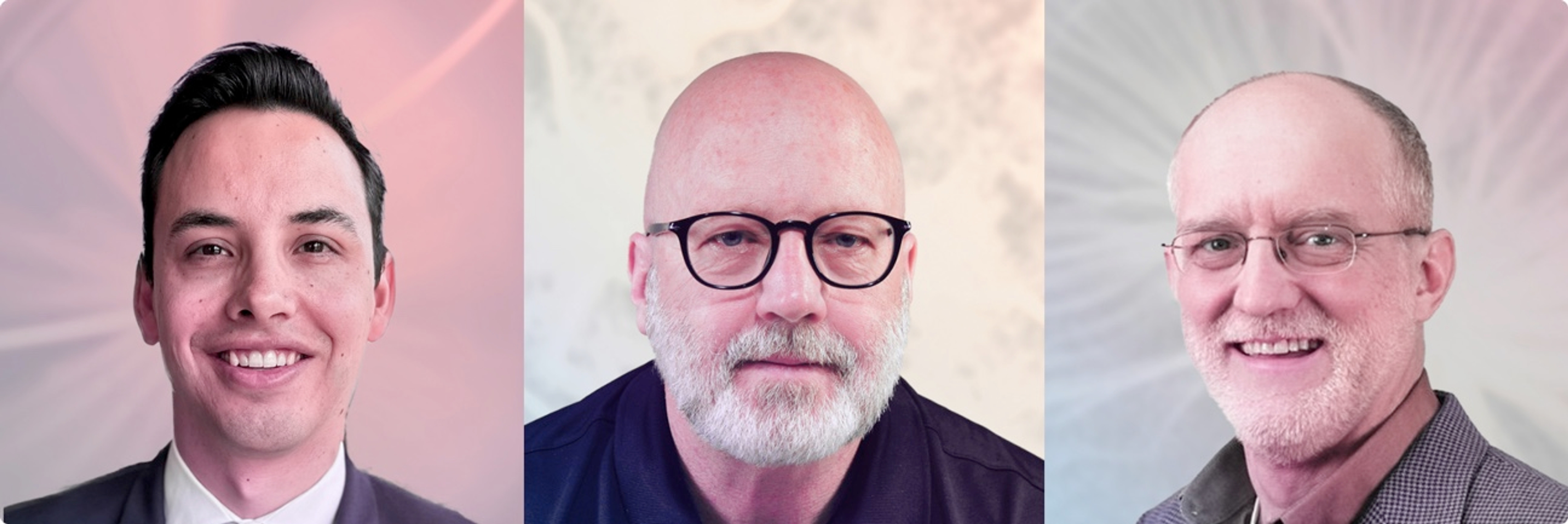 From left: Dr. Bernardo Cervantes, Chief Operating Officer; Dr. Roger Frechette, Chief Business Officer; Jim Sigler, Executive Vice President of CMC