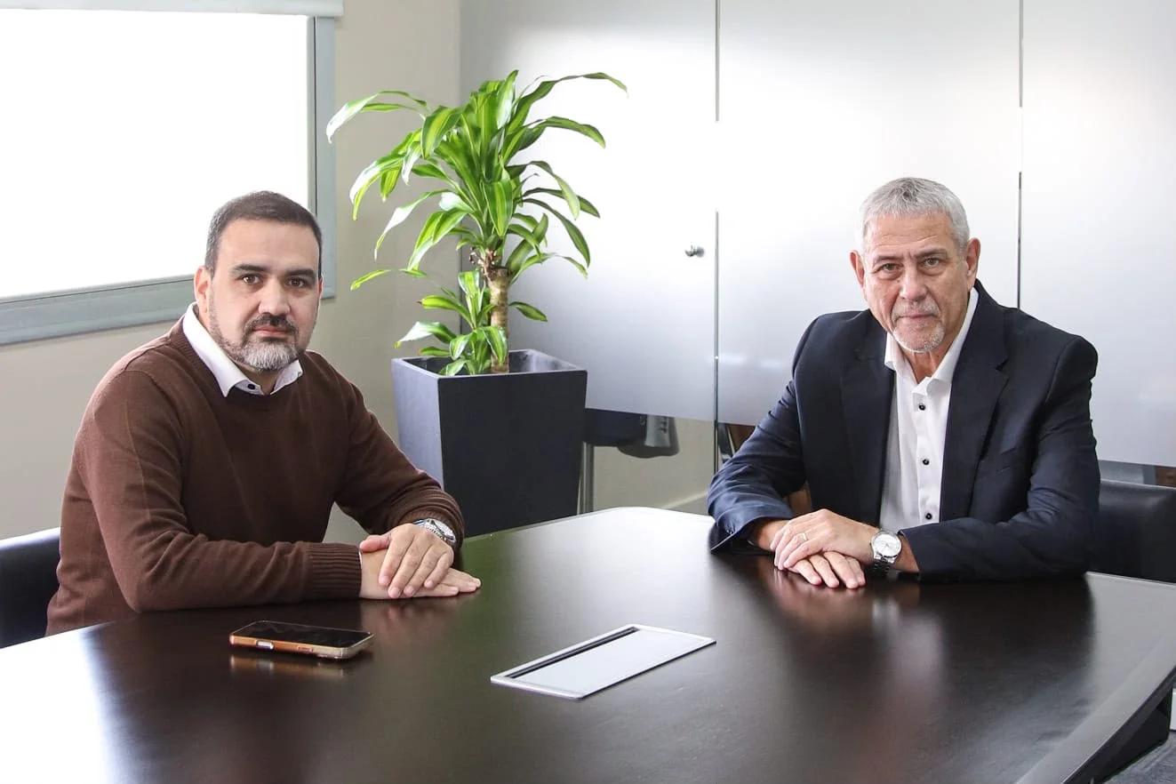 Fabián Luayza y Jorge Ferraresi.
