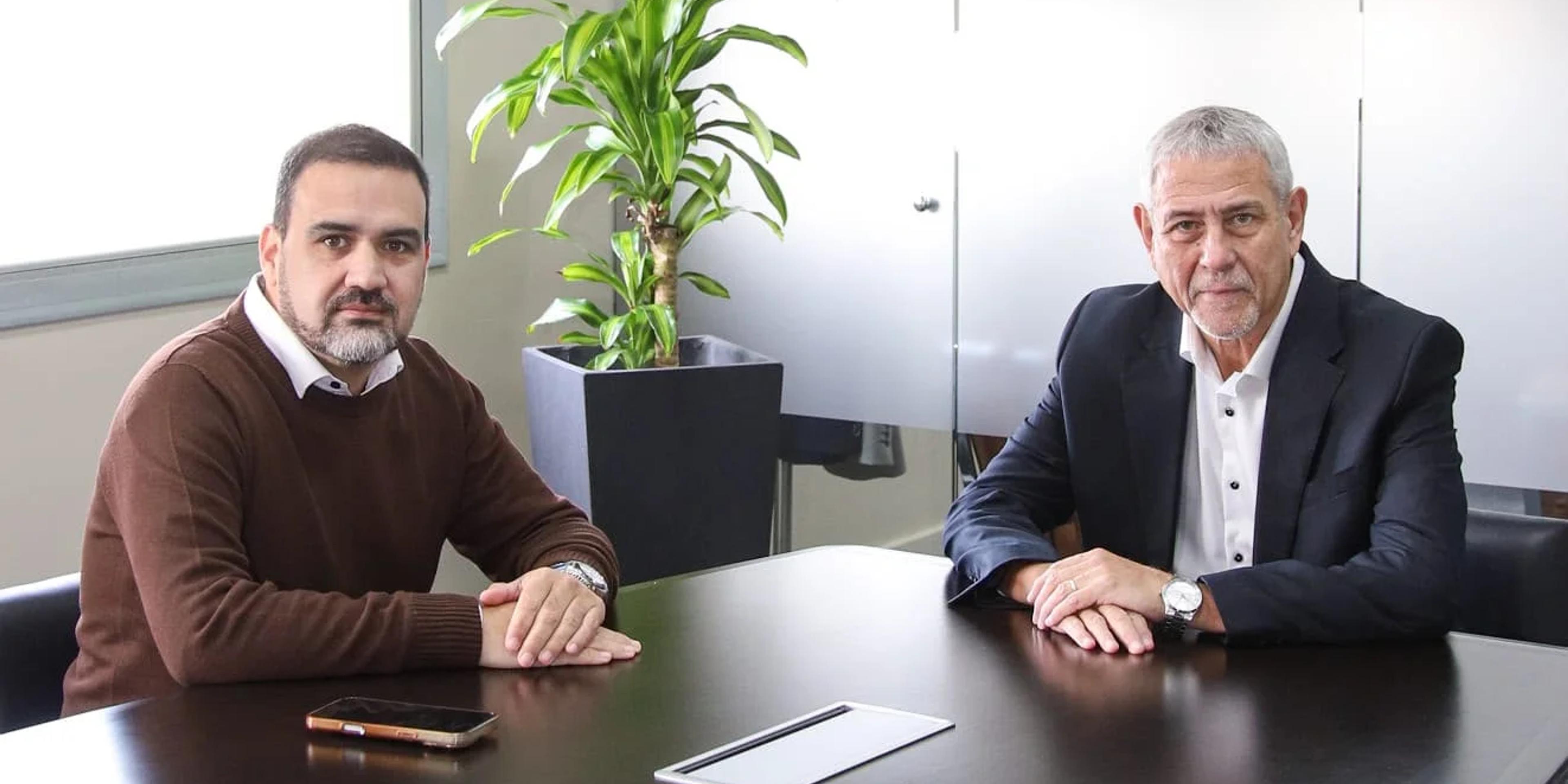Fabián Luayza y Jorge Ferraresi.