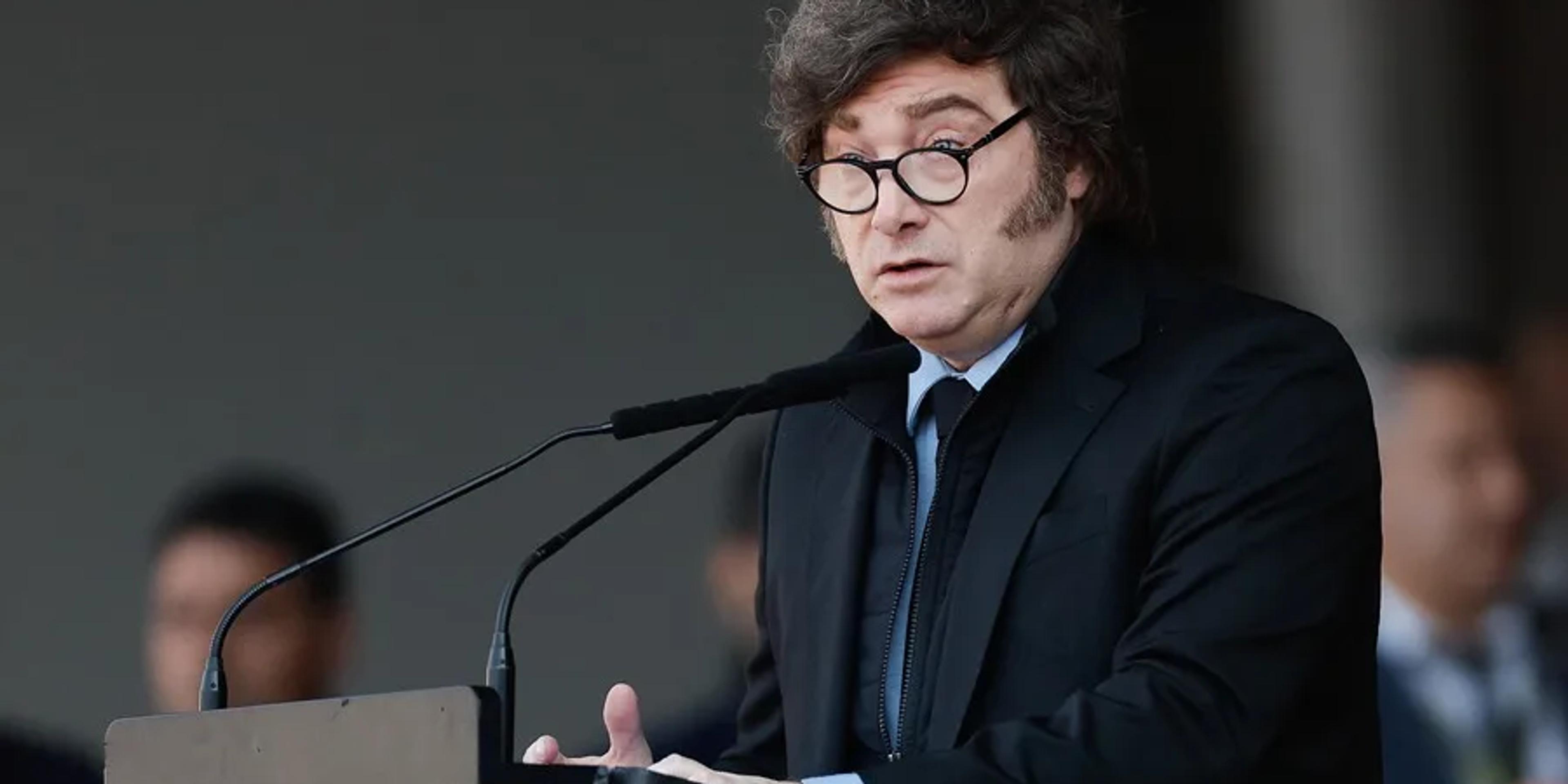 El presidente Javier Milei.