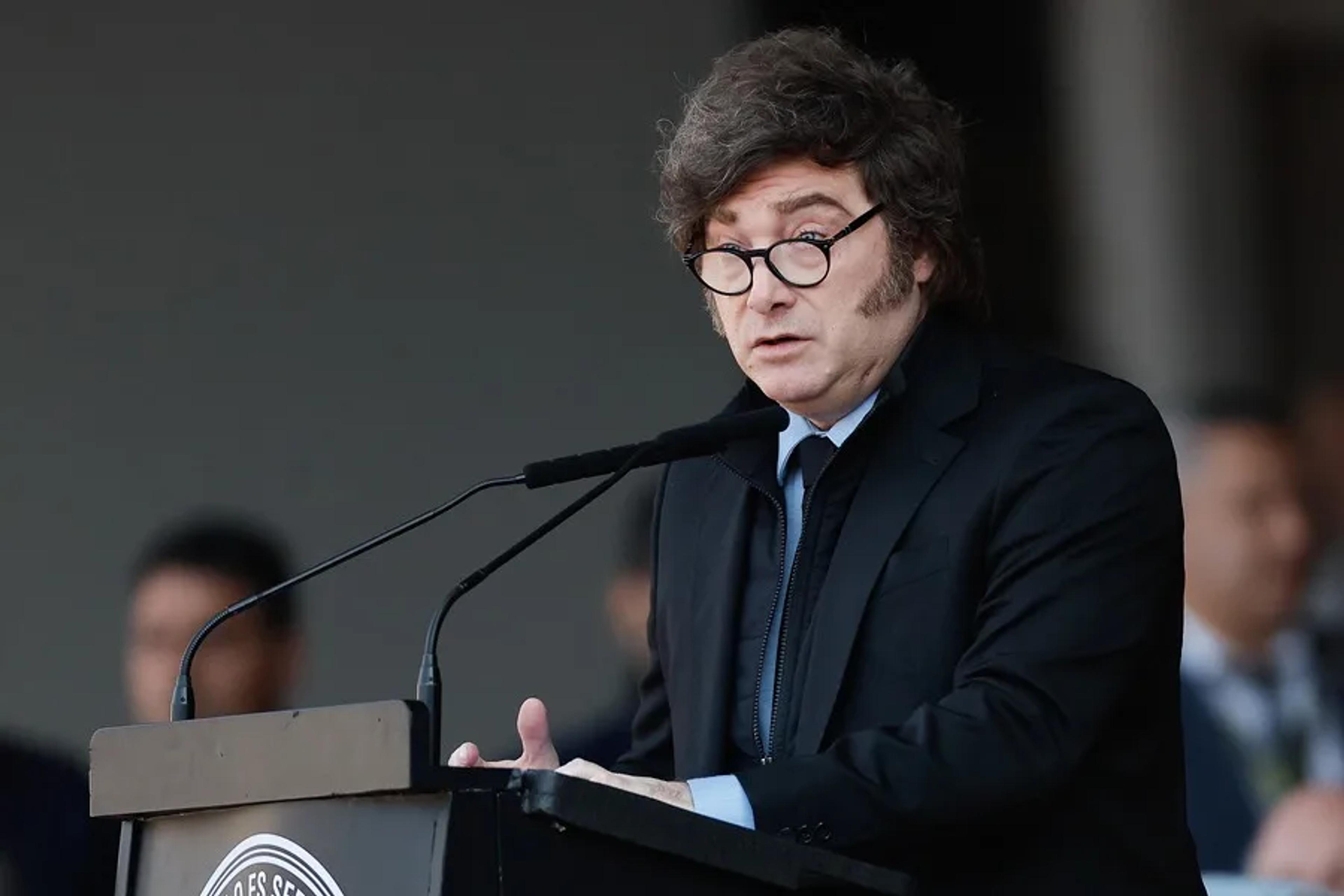 El presidente Javier Milei.