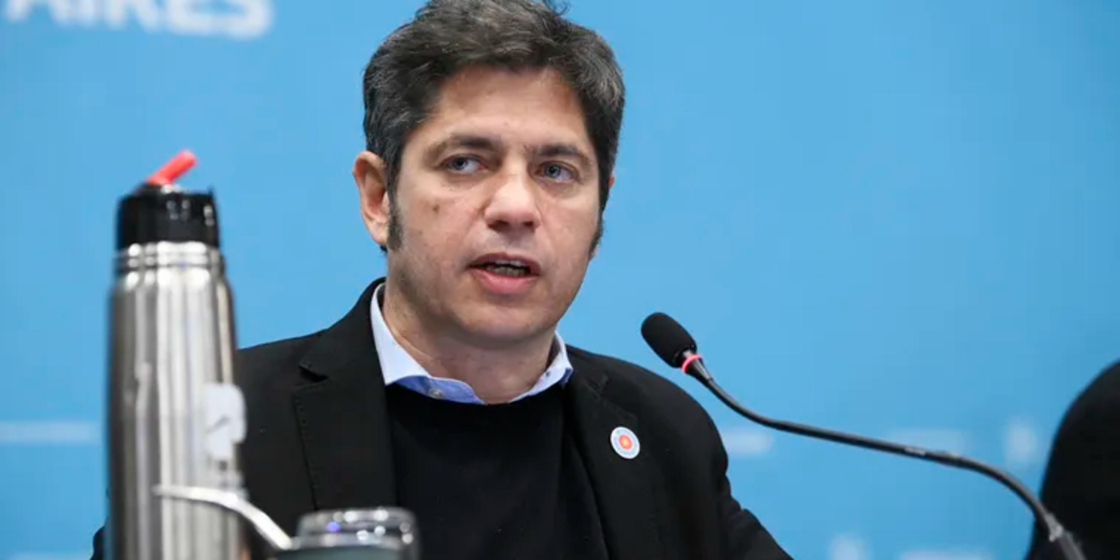 Kicillof anunció 2,3 billones para prevenir el Súper Niño.