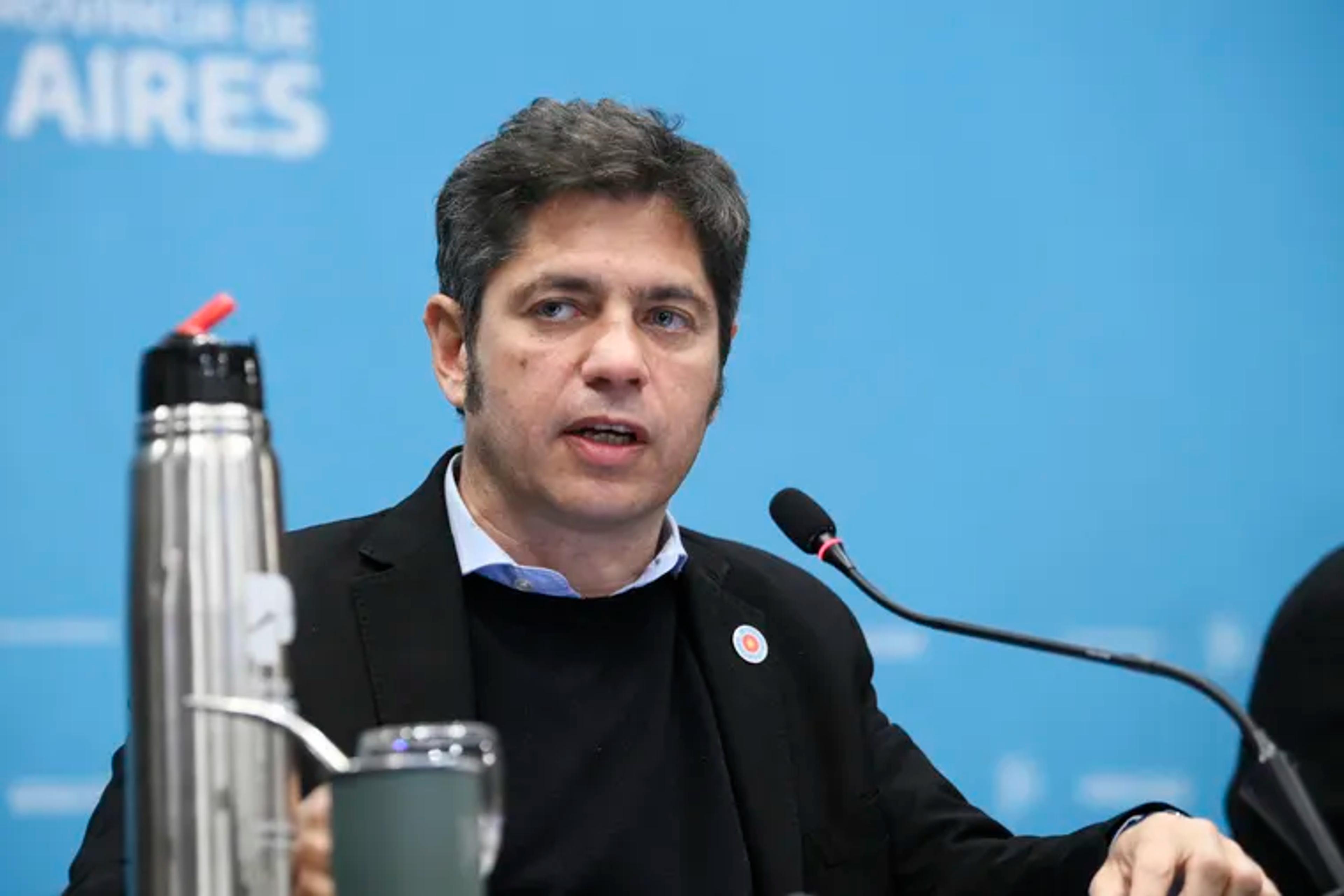 Kicillof anunció 2,3 billones para prevenir el Súper Niño.