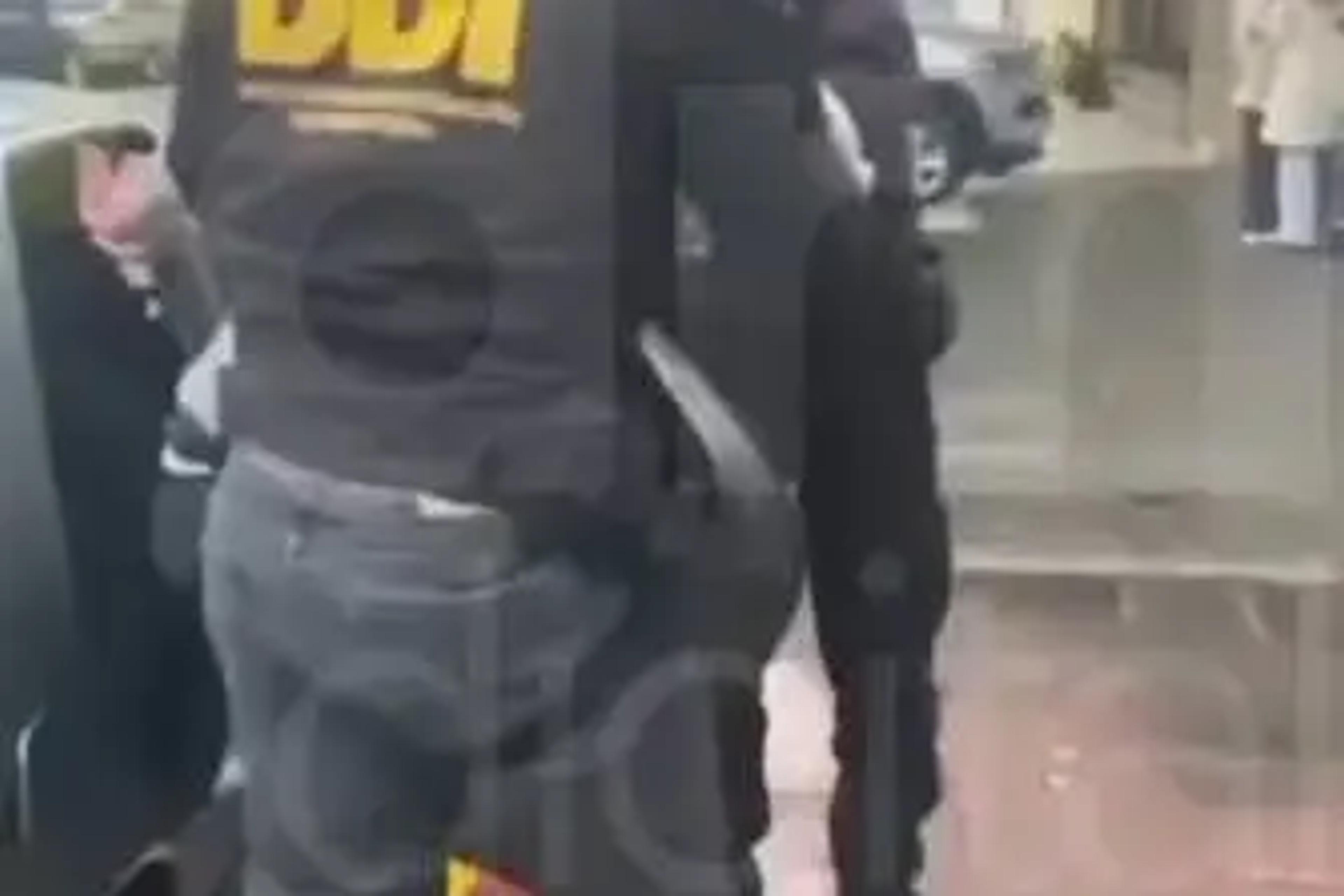 Detenido.