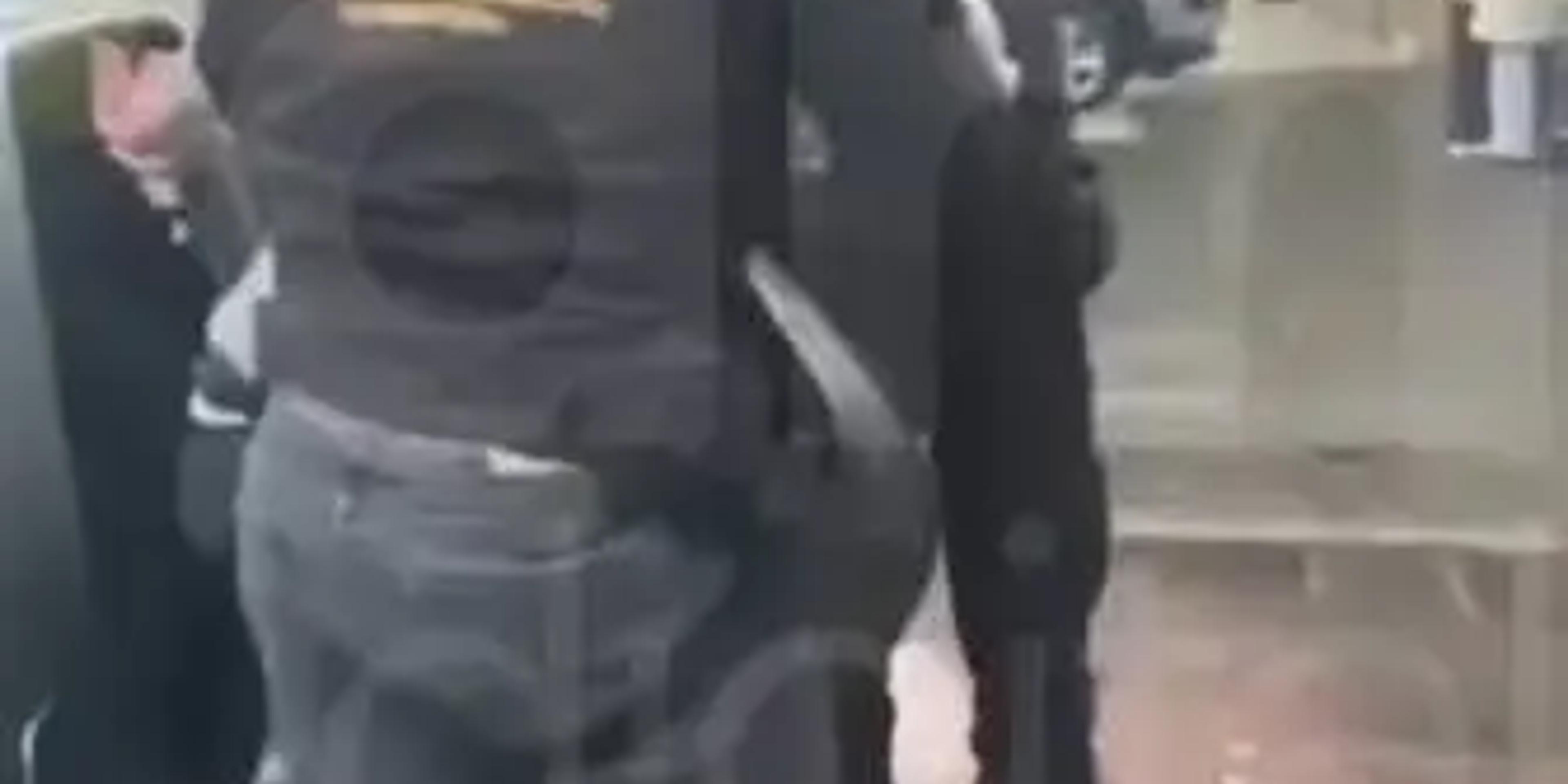 Detenido.