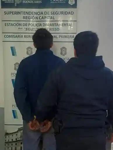 Detenido.