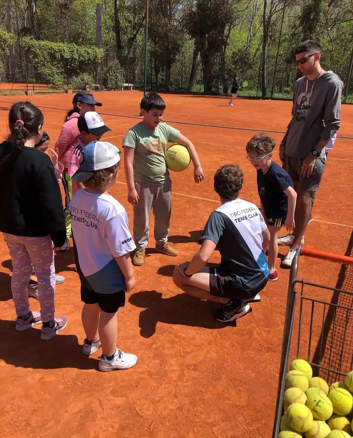 Competencia de tenis.