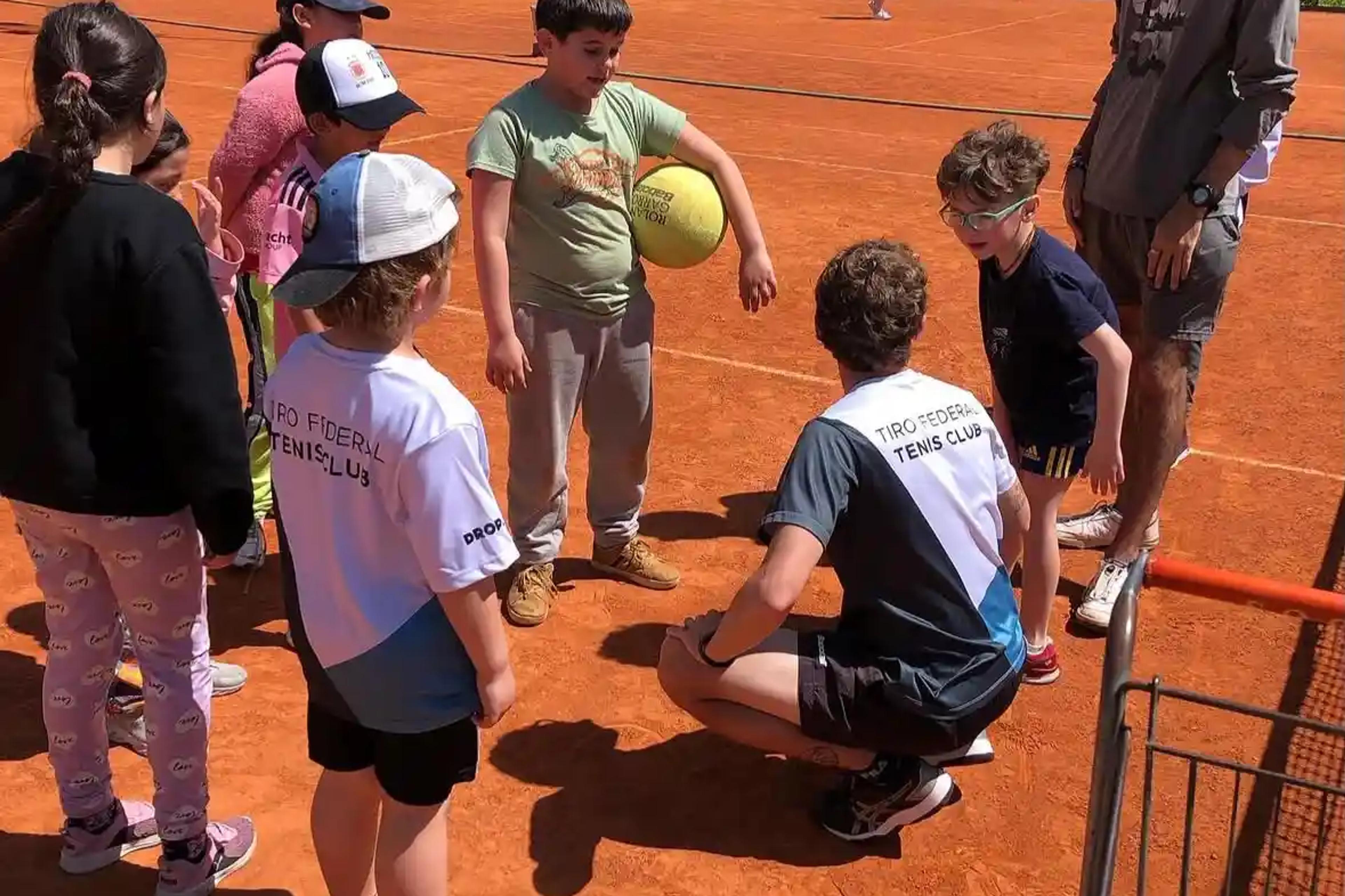 Competencia de tenis.